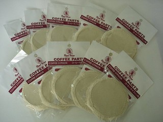 【圖騰咖啡】日本寶馬牌虹吸式咖啡壺專用咖啡過濾布(一包10入)適用各品牌HARIO TOKIO Tiamo 虹吸壺