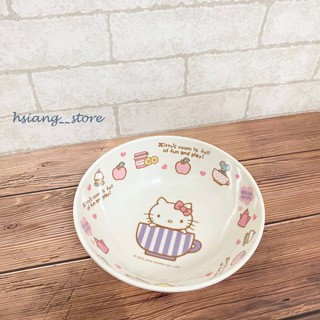 三麗鷗 Hello Kitty 大湯碗 大餐碗 餐碗 美耐皿