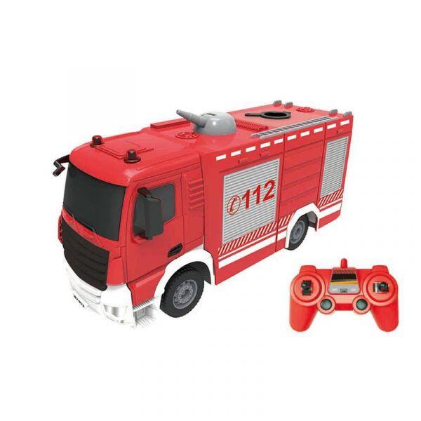 虎玩具 雙鷹 小型 遙控消防車 可噴水
