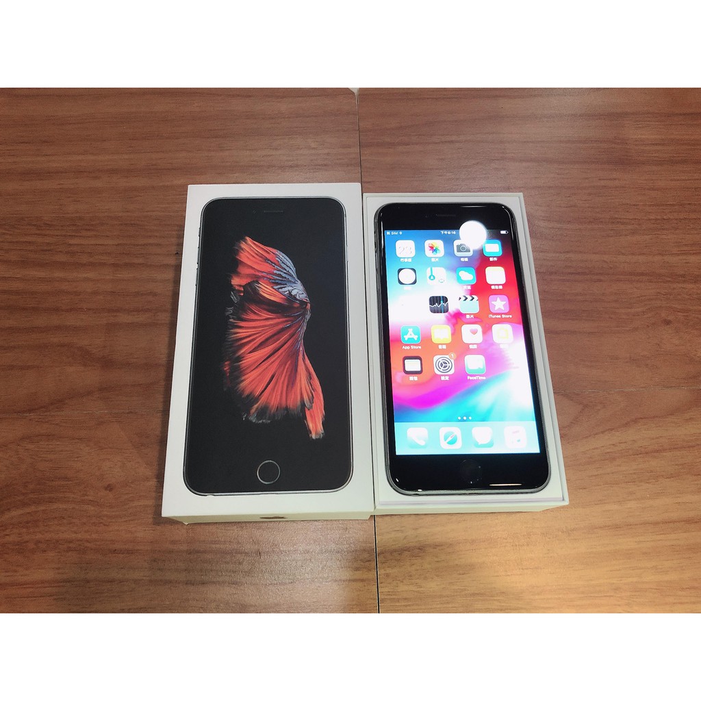 Apple Iphone 6s Plus 6splus 6sp 5 5吋16g 黑色9成新機況佳大螢幕便宜備用機 蝦皮購物