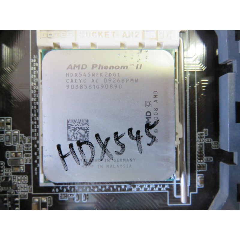 C Amd Cpu Phenom Ii X2 545 3 0g 6m Hdx545wfk2dgi 80w 直購價400 蝦皮購物
