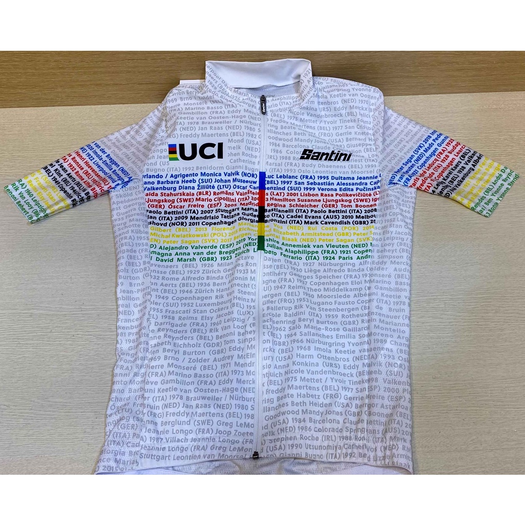 Santini UCI公路世錦賽百年紀念短袖車衣