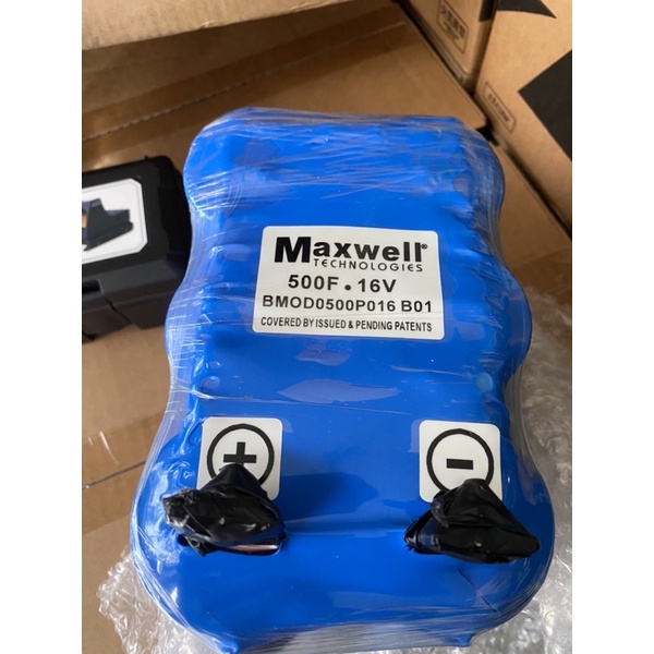 🇺🇸 16V 500F美國Maxwell超級法拉电容稳壓 漏电小 啟動3.0排量無壓力 省油 音響電容