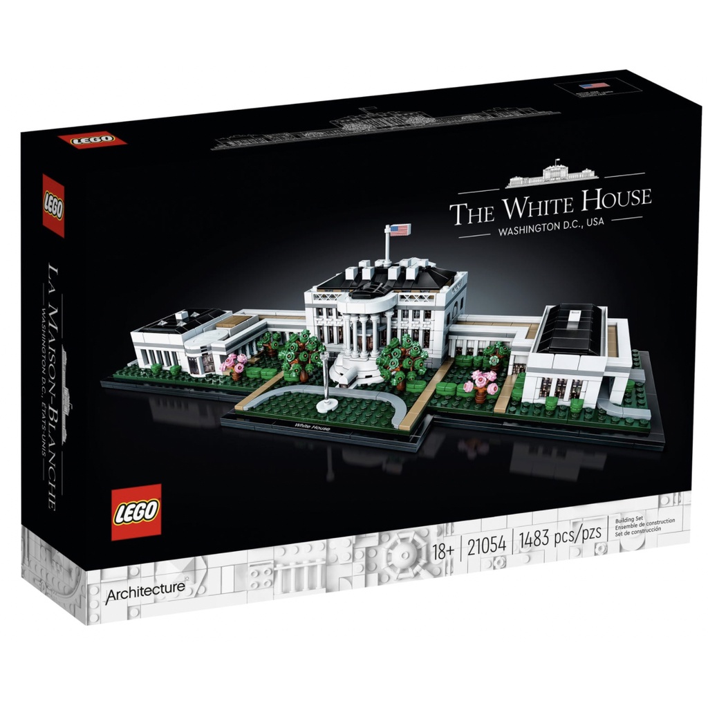 『現貨』LEGO 21054	Archi-白宮    盒組     【蛋樂寶】