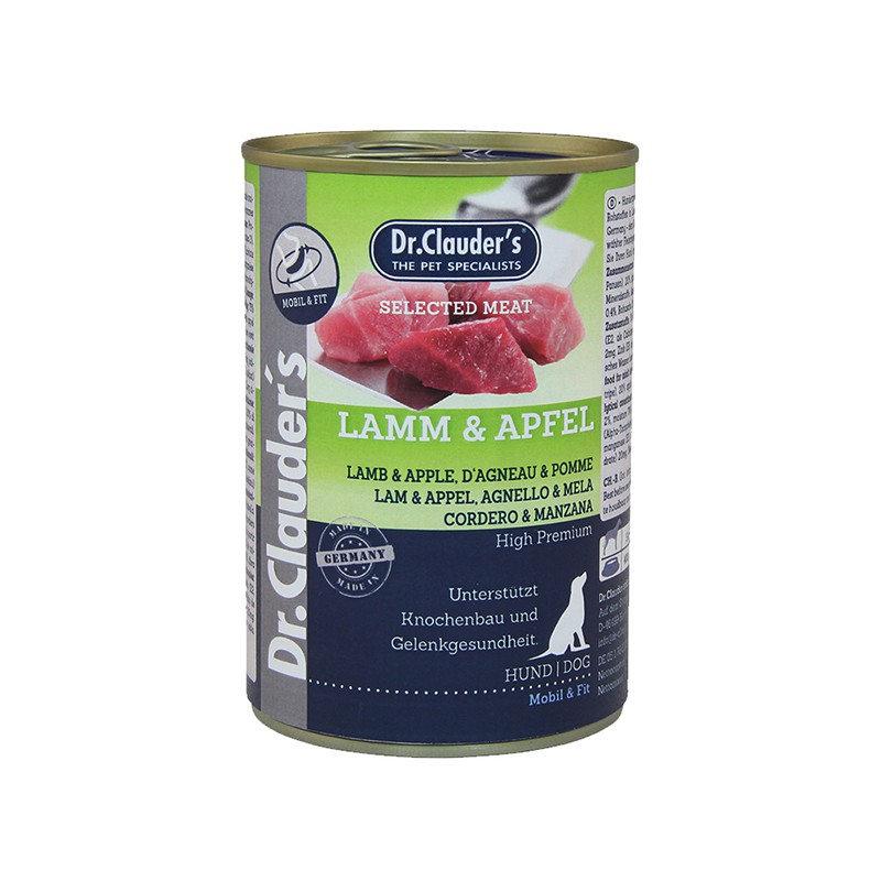 克勞德博士 Dr.Clauders 德國原裝 皮毛保健 高含肉量 犬用主食罐 400g