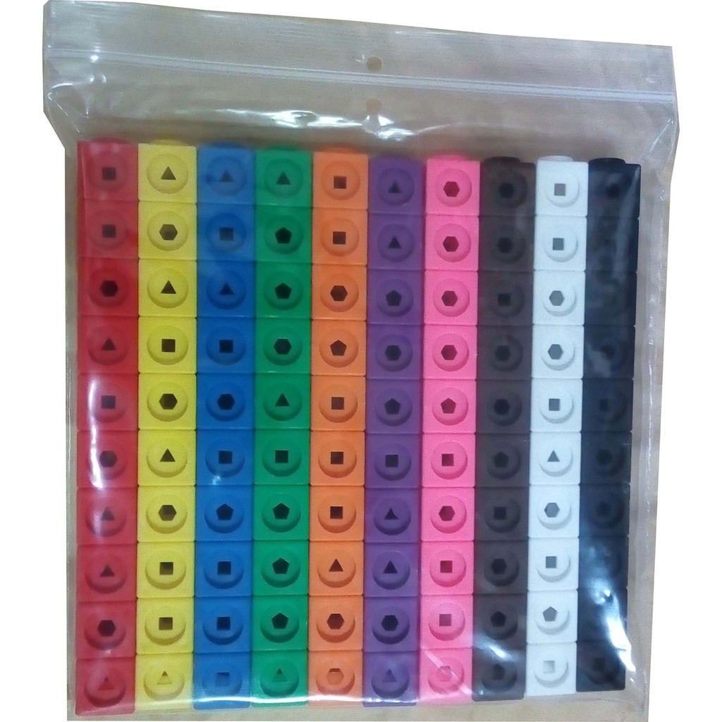 10種顏色 2公分 圖形連接方塊 多向連結 索瑪立方塊 組合積木 USL 遊思樂 台灣製造 安全可靠
