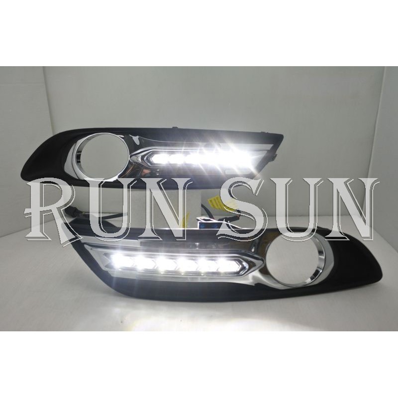 ●○RUN SUN 車燈,車材○● 全新日產 SUPER SENTRA LED 日行燈 晝行燈 全亮 減滅 全滅 三段式