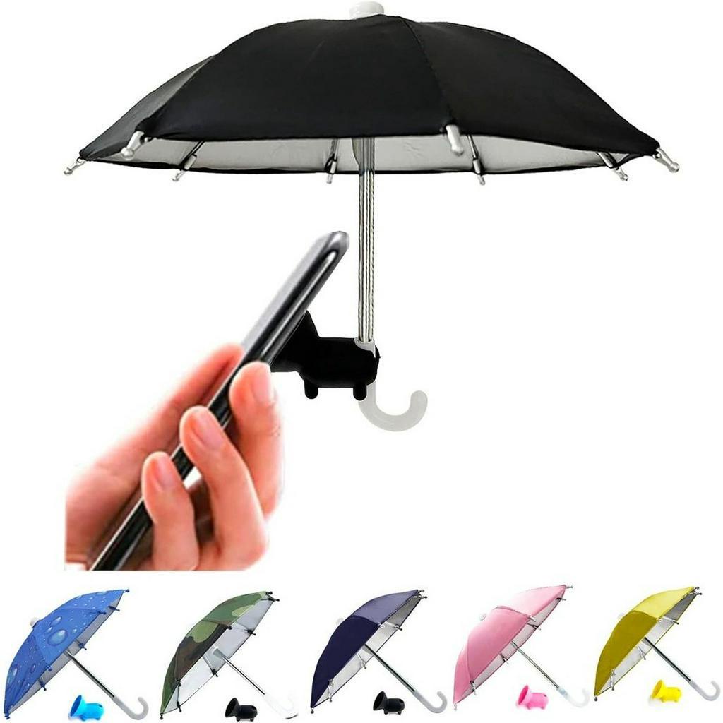 防曬手機傘,通用可調節小豬吸盤手機支架手機支架雨傘,支架遮陽板,遮陽罩手機傘遮陽罩