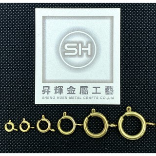 黃銅鍊頭6SR.7SR.9SR.12SR.16SR.18SR#彈簧扣.韓國廠製