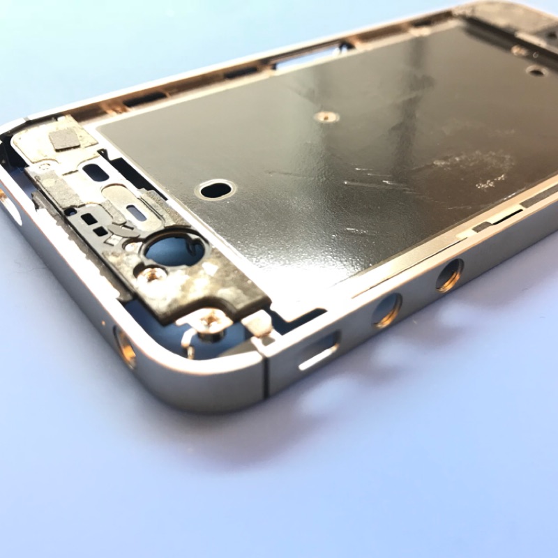 Apple Iphone4 4s 金屬邊框 拆機零件新品 拆機邊框無撞傷刮傷 蝦皮購物