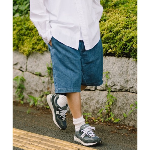 (現貨) 日本LEVI'S STAY LOOSE打折單寧短褲 Chill Tech涼感材質