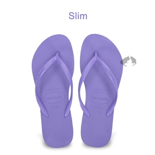 havaianas零碼出清✨剩35/37 slim 窈窕系列 薰衣草紫 霧面細鞋帶 女款 巴西拖鞋 夾腳拖