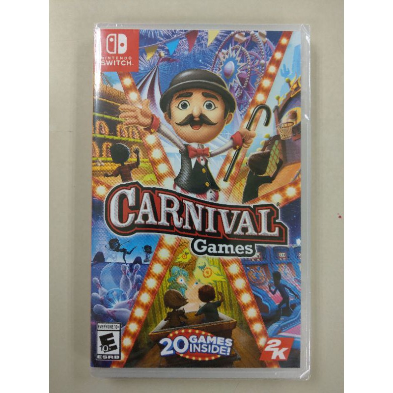 NS全新現貨不用等 體感嘉年華 Carnival games 中英文美版（內建中文）Nintendo Switch