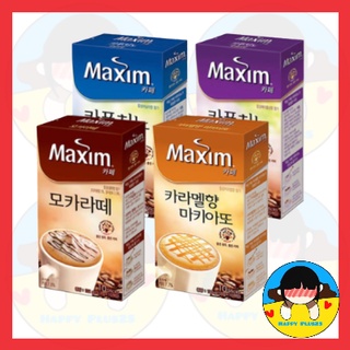 Maxim Café 咖啡混合 10T / 卡布奇諾咖啡, 摩卡拿鐵, 焦糖瑪奇朵, 香草, 霧霾 / 即時咖啡 / 韓