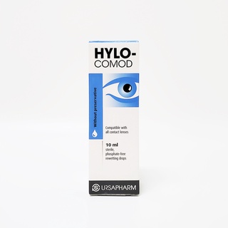 免運費 HYLO-COMOD德爾薩 明沛隱形眼鏡潤濕液 10ml/瓶 (含玻尿酸，不含防腐劑) 德國製