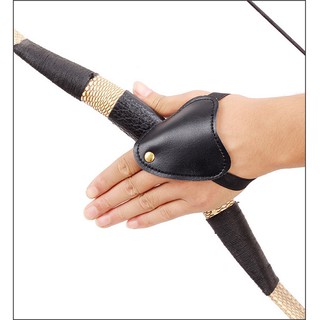 弓箭護手護指射箭護具複合反曲直拉傳統弓配件加厚護手