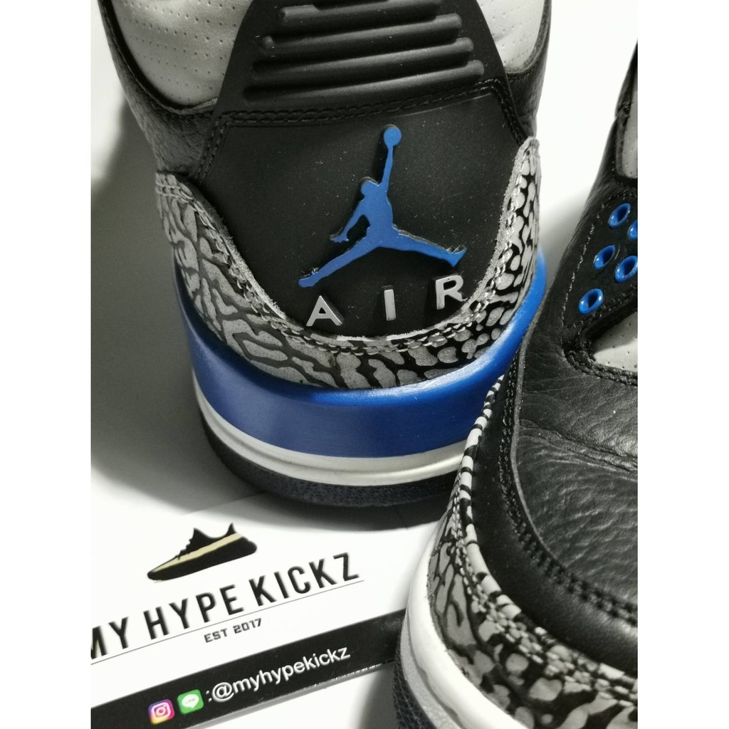 jordan retro 3 sport blue