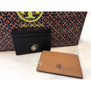 Tory Burch 防刮 卡夾 咖啡色