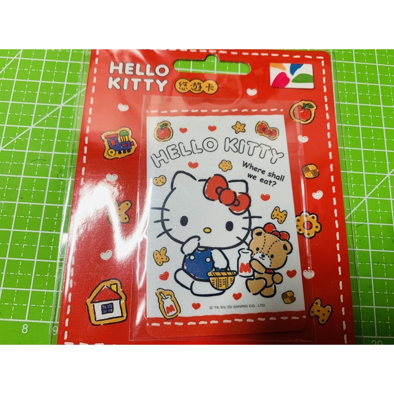 現貨 7-11 hello kitty 限定 餅乾系列 分享餅乾 小熊好朋友 凱蒂貓 悠遊卡 禮物卡 收藏卡