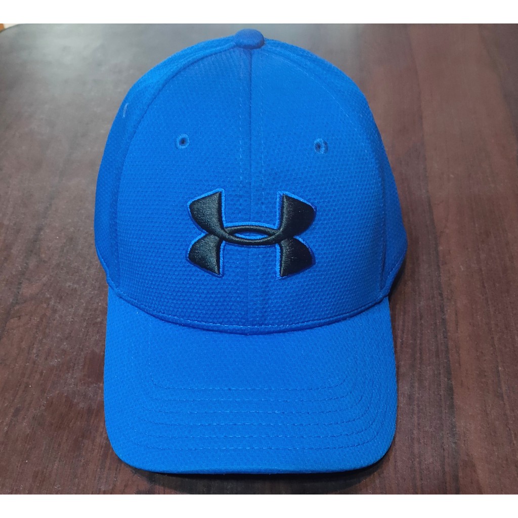 【Under Armour安德瑪】UA BLITZING II球帽1254123-400皇家藍 鴨舌帽老帽棒球帽高爾夫帽