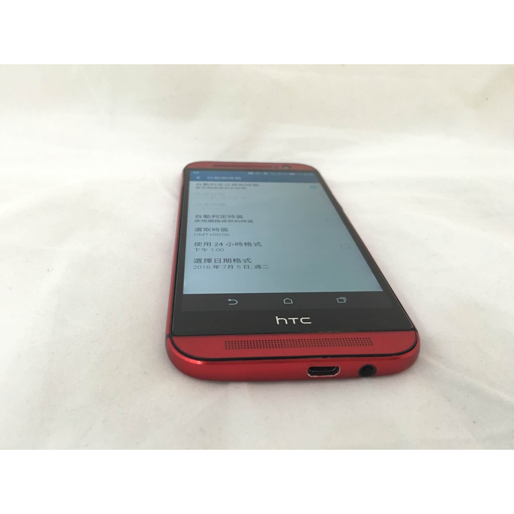 ∞美村數位∞宏達電 HTC One M8 16G 紅色 中古機/使用正常