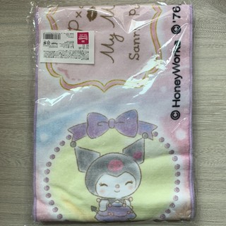 ❤Lika小舖❤限量供應全新現貨日本正版三麗鷗美樂蒂庫洛米運動毛巾超長條毛巾酷洛米享受這世界的方法LIP×LIP 勇次郎