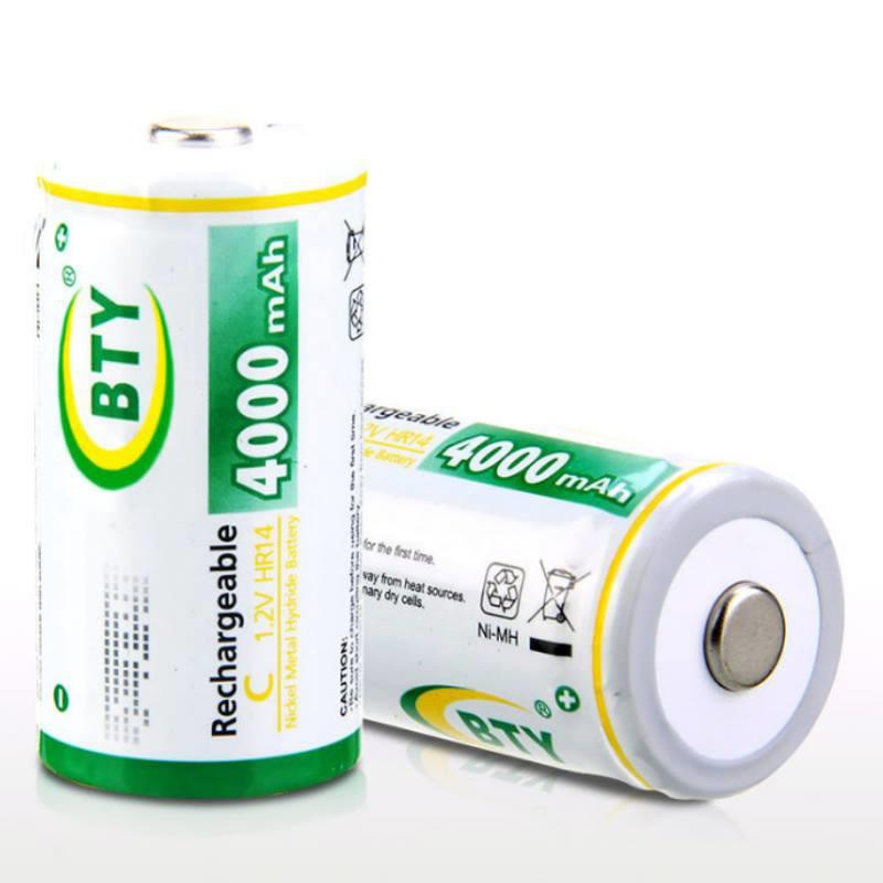 BTY鎳氫電池 可充電電池1號1入 8000mah 熱水器電池【GQ403】
