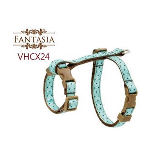 范特西亞 Fantasia【VHCX24】幼貓/兔子/天竺鼠工字/H型背帶(XS) (小貓 外出 背帶 拉繩 牽繩 )