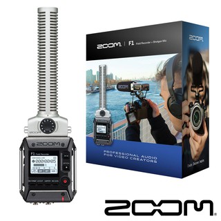 ZOOM F1-SP 指向性麥克風 隨身錄音機 公司貨