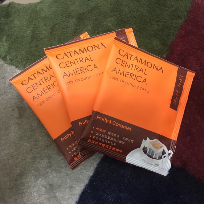（限時特惠，售完為止）CATAMONA卡塔摩納濾泡式咖啡/亞洲風味/中美洲風味