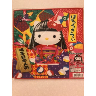 Hello Kitty 小方巾/小毛巾 (日本製) 埼玉限定 日本人形