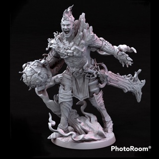 Tazo工坊[MMM] Fire Giant Male pose 1火巨人(男) 3D列印模型 WP