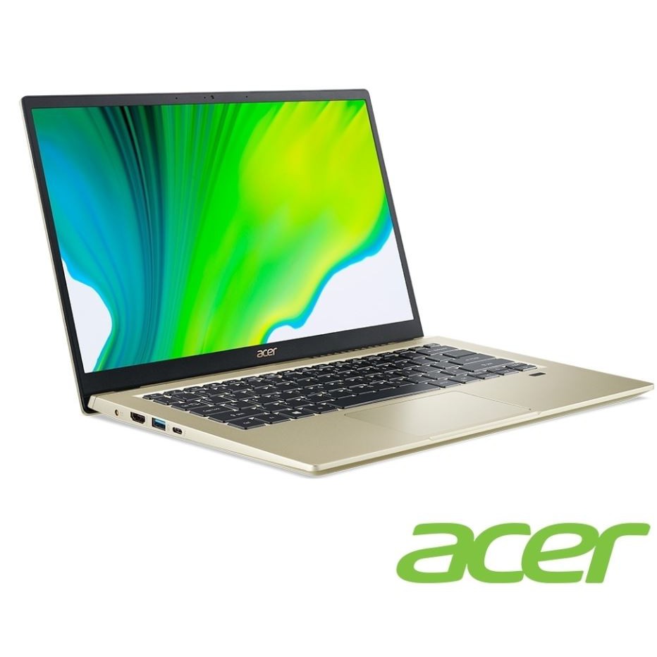 華創筆電@宏碁Acer SF314-510G-54A3 14吋金色(i5-1135G7/16G/512G)