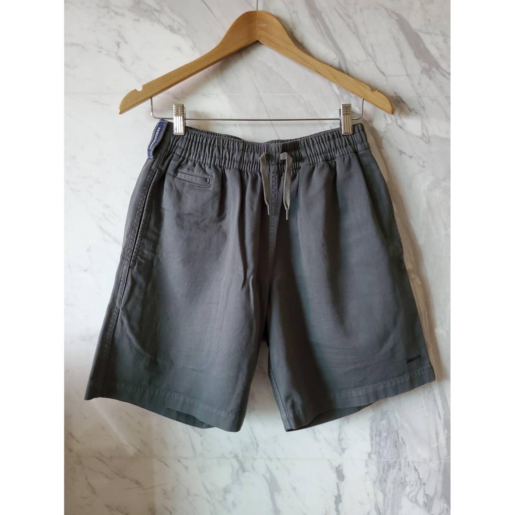 DESCENDANT SHORE 01 / TWILL SHORTS NAVY | angeloawards.com