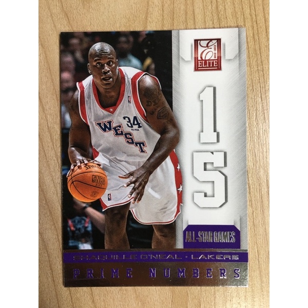 elite 12-13 SHAQUILLE O'NEAL 特卡 nba 球員卡 湖人 熱火 魔術