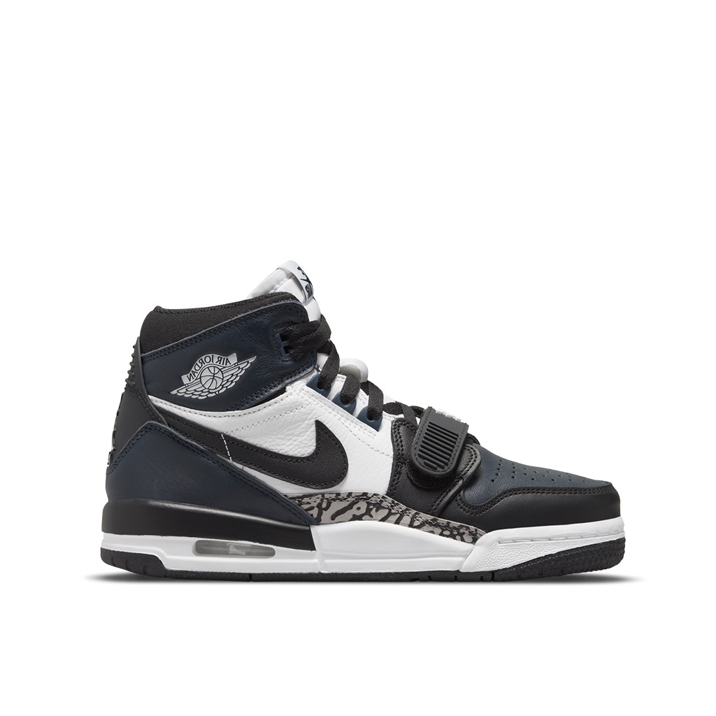 NIKE 女鞋 AIR JORDAN LEGACY 312 BG 白黑深藍【A-KAY0】【DO7442-401】