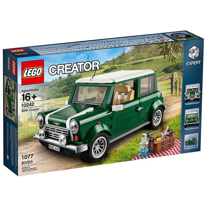 現貨板橋可面交 LEGO 樂高 經典野餐車 Mini Cooper 樂高10242 CREATOR系列