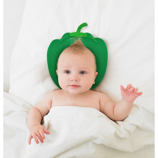 日本TeLasbaby可愛變身嬰兒枕頭 baby pillow (小青椒造型)