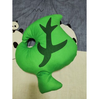 綠葉抱枕 綠葉玩偶 娃娃 葉子抱枕 葉子造型枕