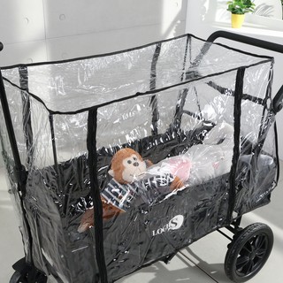 雨罩 遮雨防風 可手洗 兒童推車配件 寵物推車配件 折疊車配件
