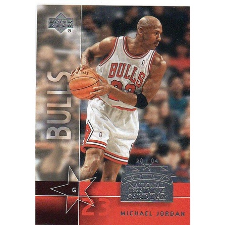 NBA 球員卡 Michael Jordan 2004 National Trading Card Day