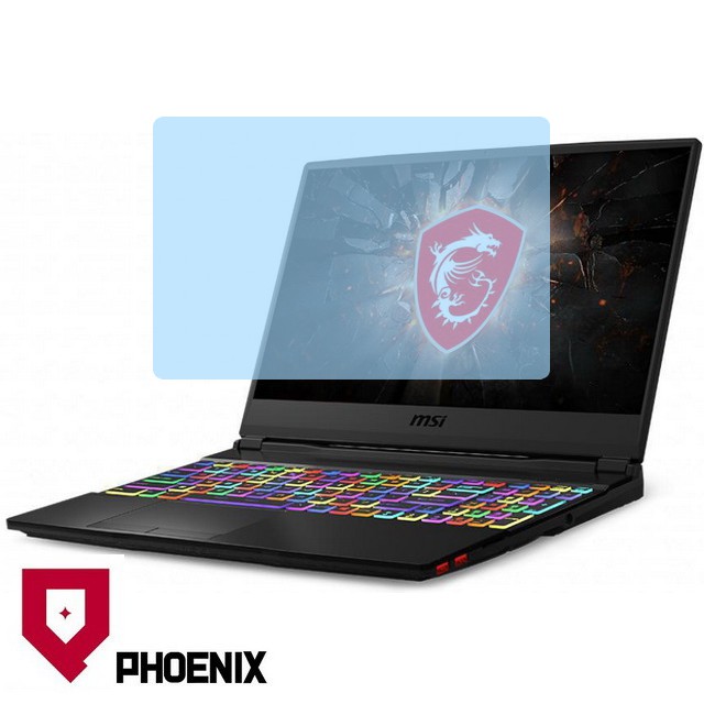 『PHOENIX』MSI GE65 系列 15.6吋 專用 高流速 亮面 / 霧面 螢幕保護貼 + 鍵盤保護膜