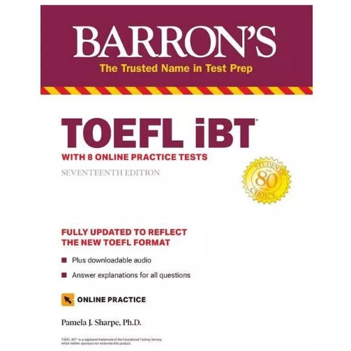 2020 最新版 Barron's TOEFL IBT Test 17th Edition 蝦皮購物