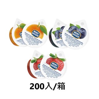 ●曼佳 天然果醬 草莓/藍莓/香橙14gx200入/箱 義大利 曼佳果醬