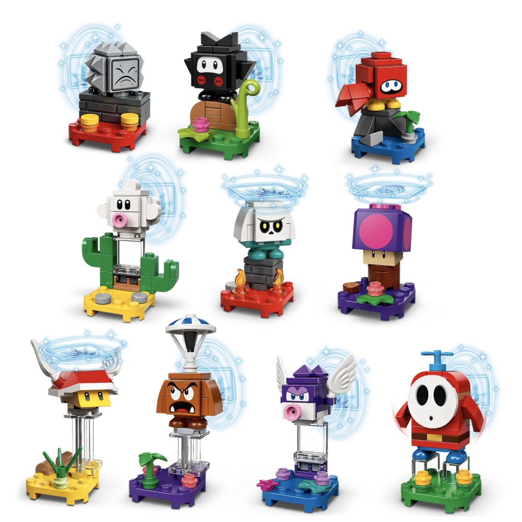 【ToyDreams】LEGO樂高 超級瑪利歐 71386 角色組合包二代/人偶包 一套10包/隻/角色
