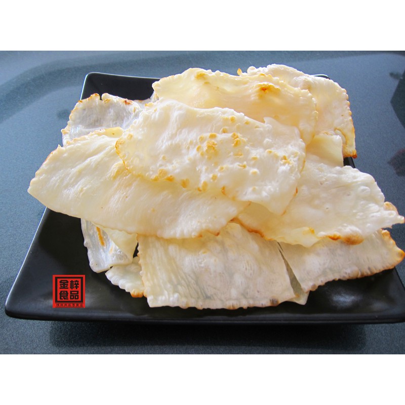 【金梓食品肉乾/肉鬆】充滿嚼勁與彈性的【飛魚片】1包 /220元