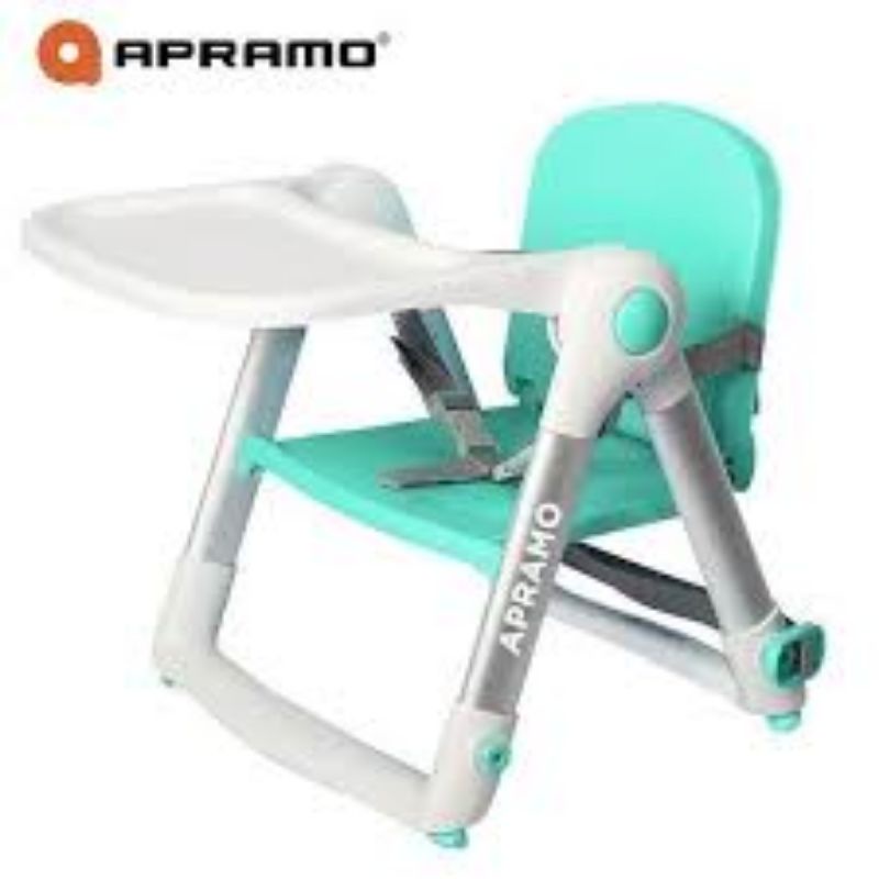 （二手）英國《Apramo Flippa》可攜式兩用兒童餐椅 折疊餐椅