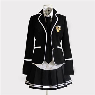 班服 英倫校服 英倫風學院風校服套裝韓國中學jk制服女子中學生高中班服秋季套裝 蝦皮購物