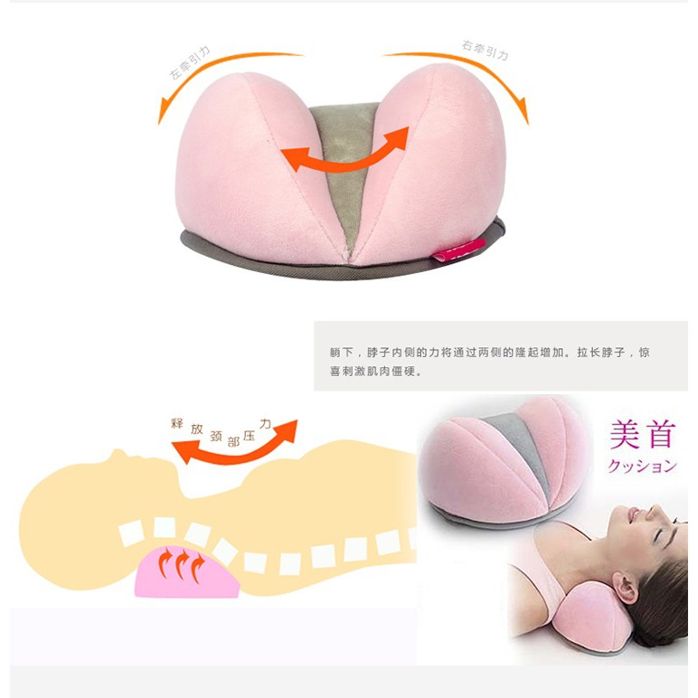 美首慢回彈頸椎枕 台灣現貨舒壓護頸枕頭睡美人拉伸舒緩解頸部壓力 蝦皮購物