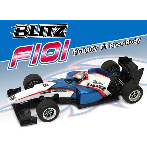 【TITAN】 BLITZ F101 1/10 F1 透明車殼 60907